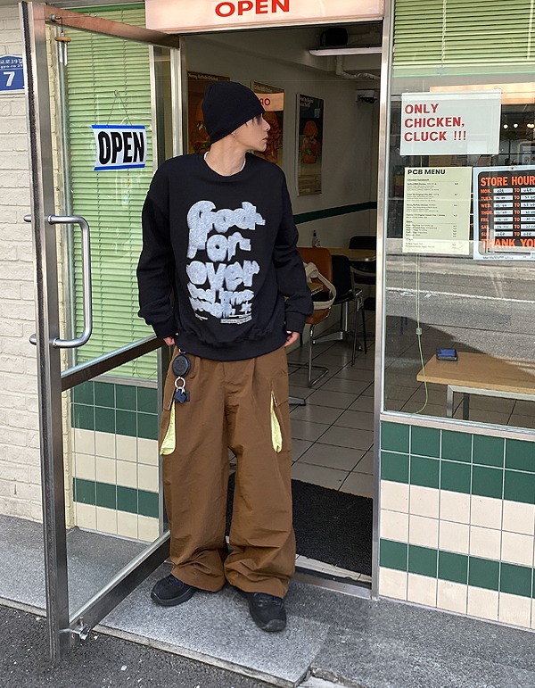 EVERGAT大印染運動衫大學T