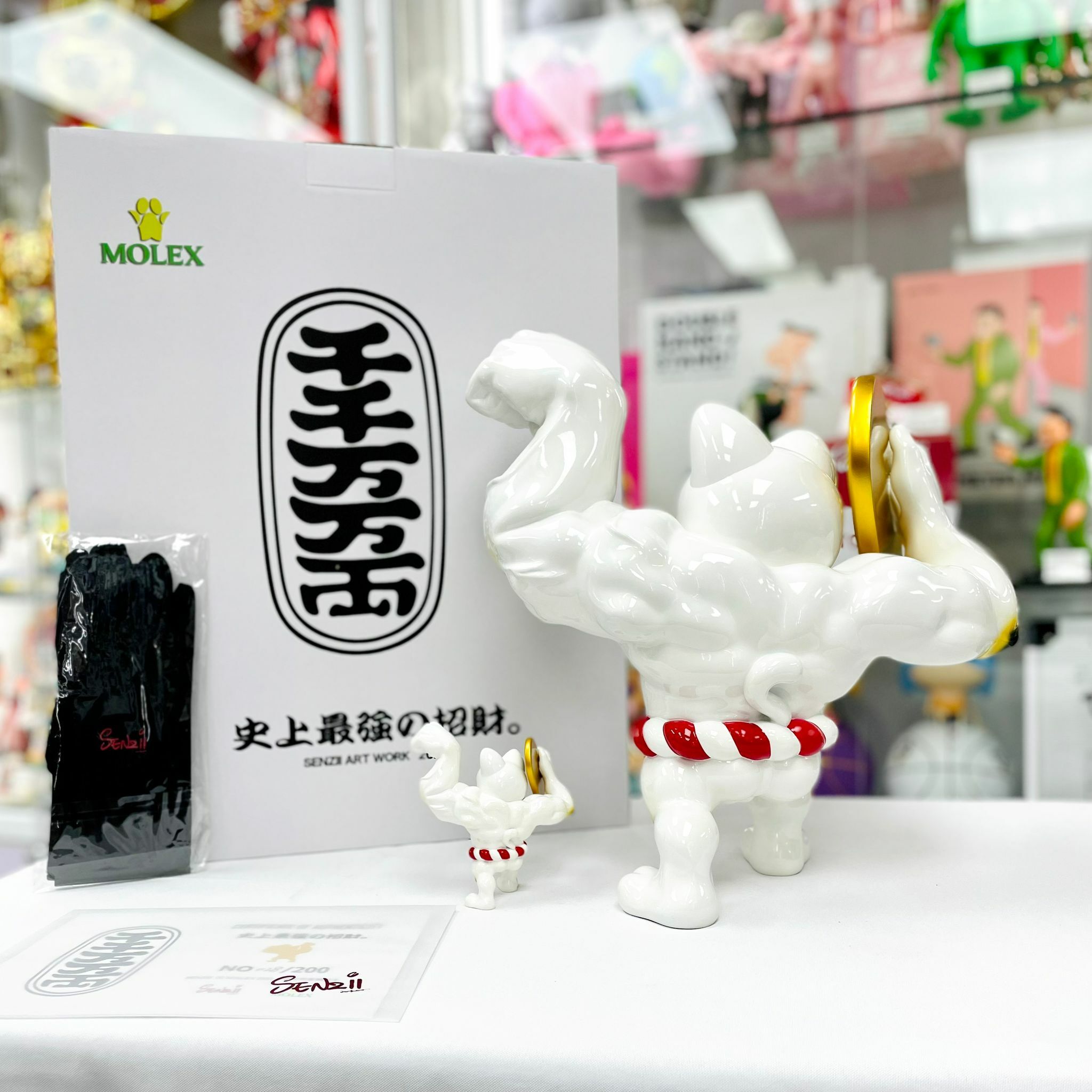 SENZII Thousand Paper x Neko Lux MOLEX (White)