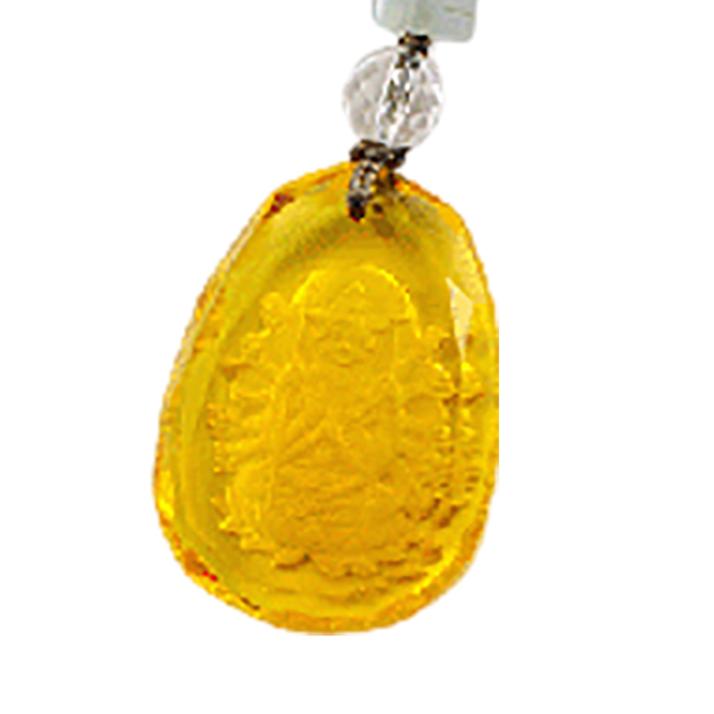 千手觀音黃晶中國結項鍊【十方】120156