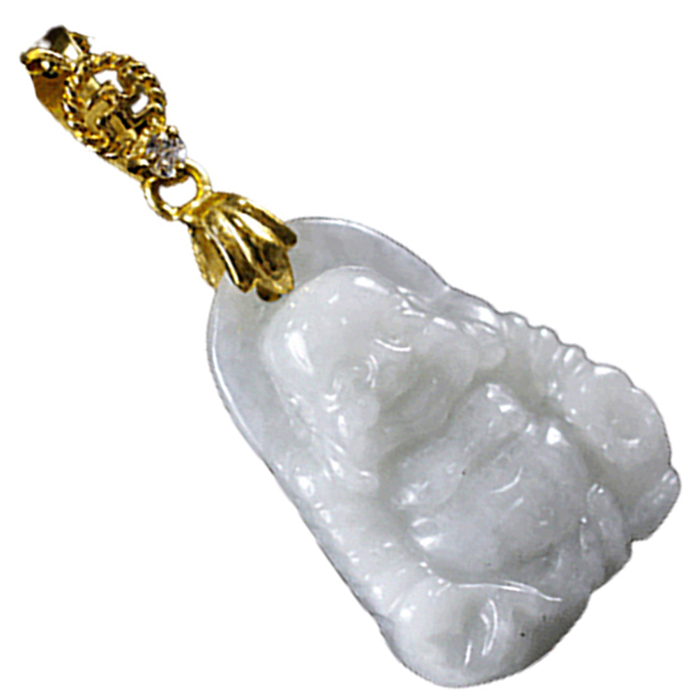 彌勒佛玉佩{微型}項鍊【十方】119786