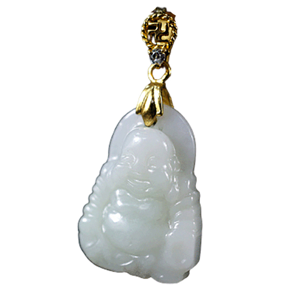 彌勒佛玉佩{微型}項鍊【十方】119785