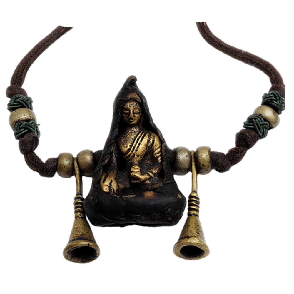 藥師佛{銅}皮套項鍊【十方】125813