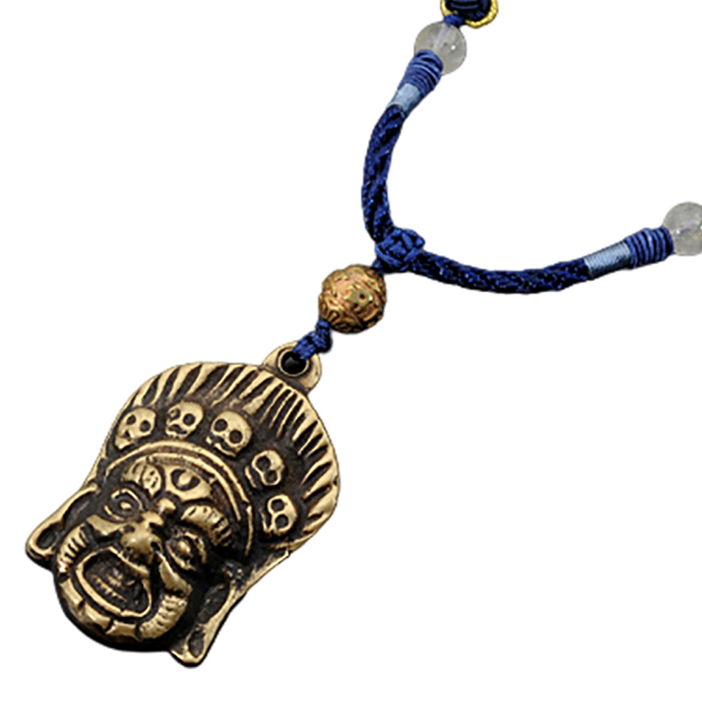 瑪哈嘎啦{銅牌}中國結項鍊【十方】130132