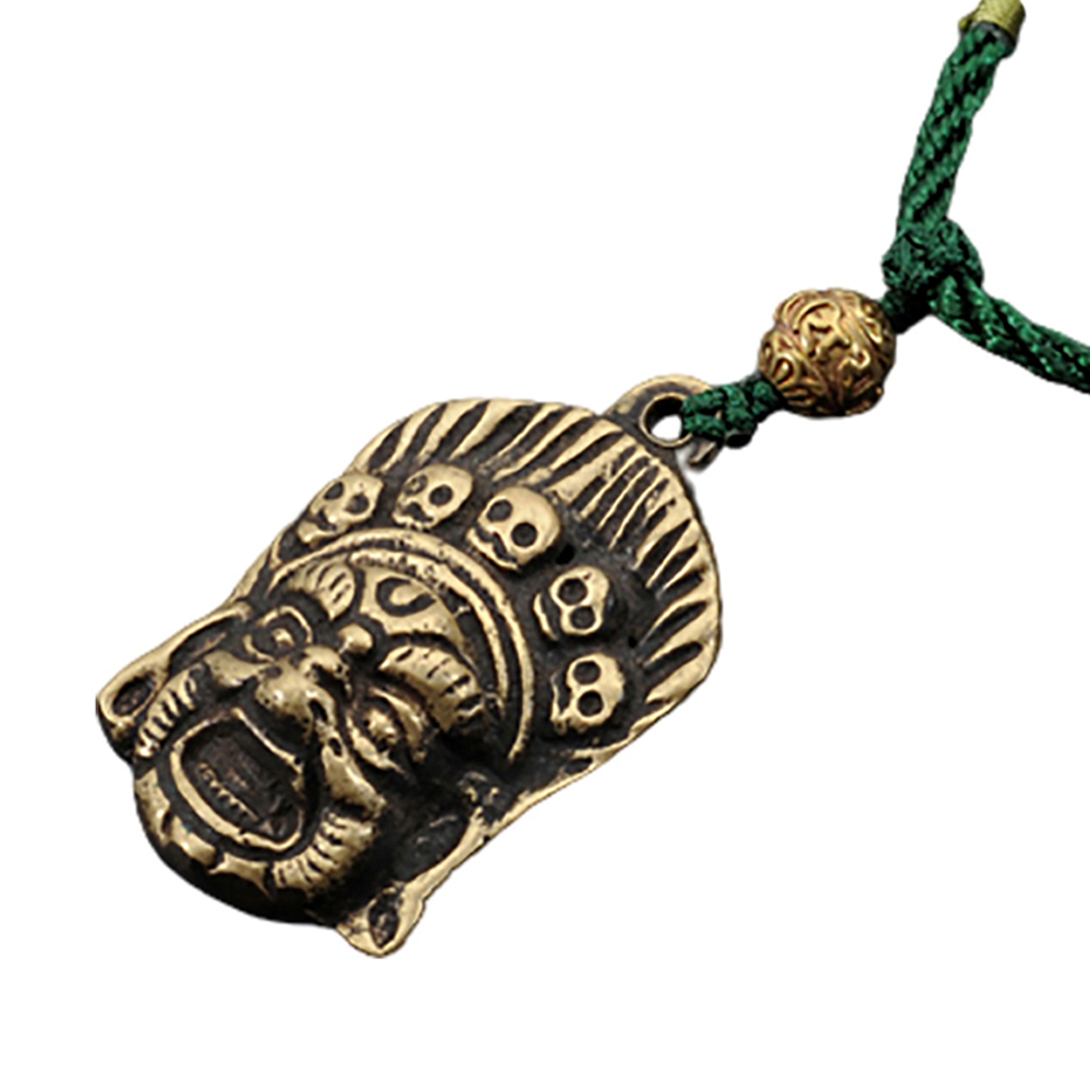 瑪哈嘎啦{銅牌}中國結項鍊【十方】130133