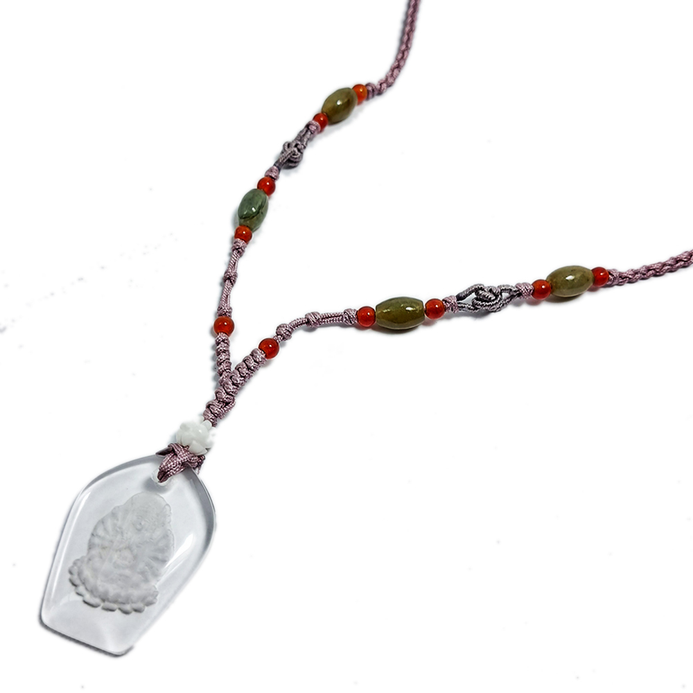  千手觀音{水晶}S中國結項鍊【十方】134506