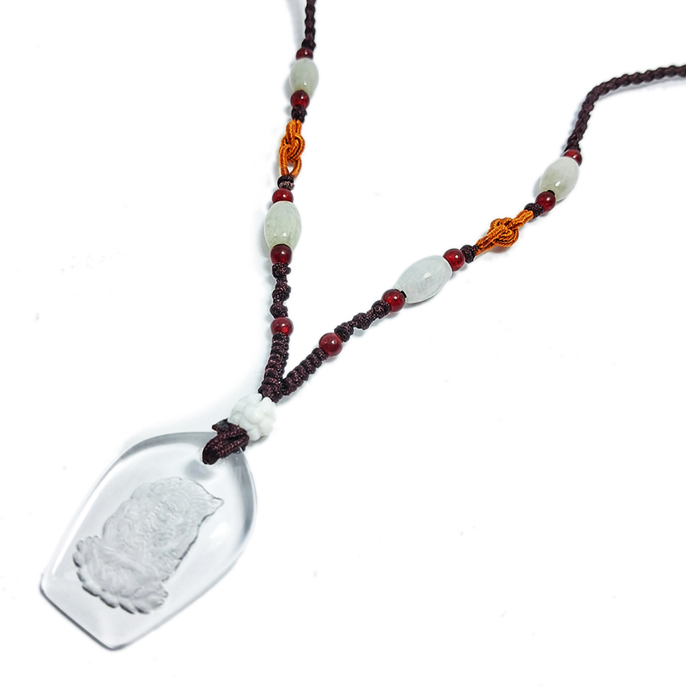 不動明王{水晶}S中國結項鍊【十方】134484