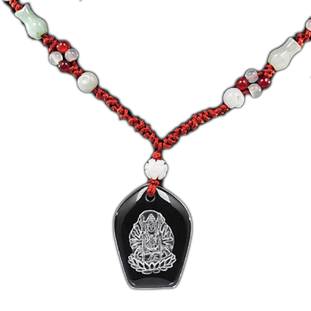 千手觀音{水晶}S中國結項鍊【十方】134507