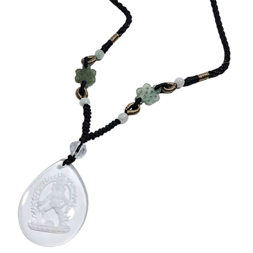 黑財神{水晶}中國結項鍊【十方】134522