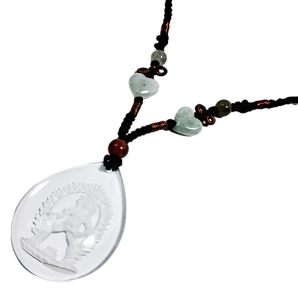 黑財神{水晶}中國結項鍊【十方】134520