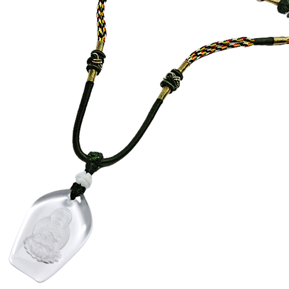  普賢菩薩{水晶}中國結項鍊【十方】134606