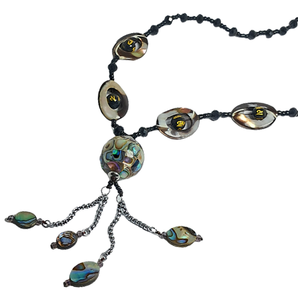 六字大明咒{硨磲}項鍊【十方】134533