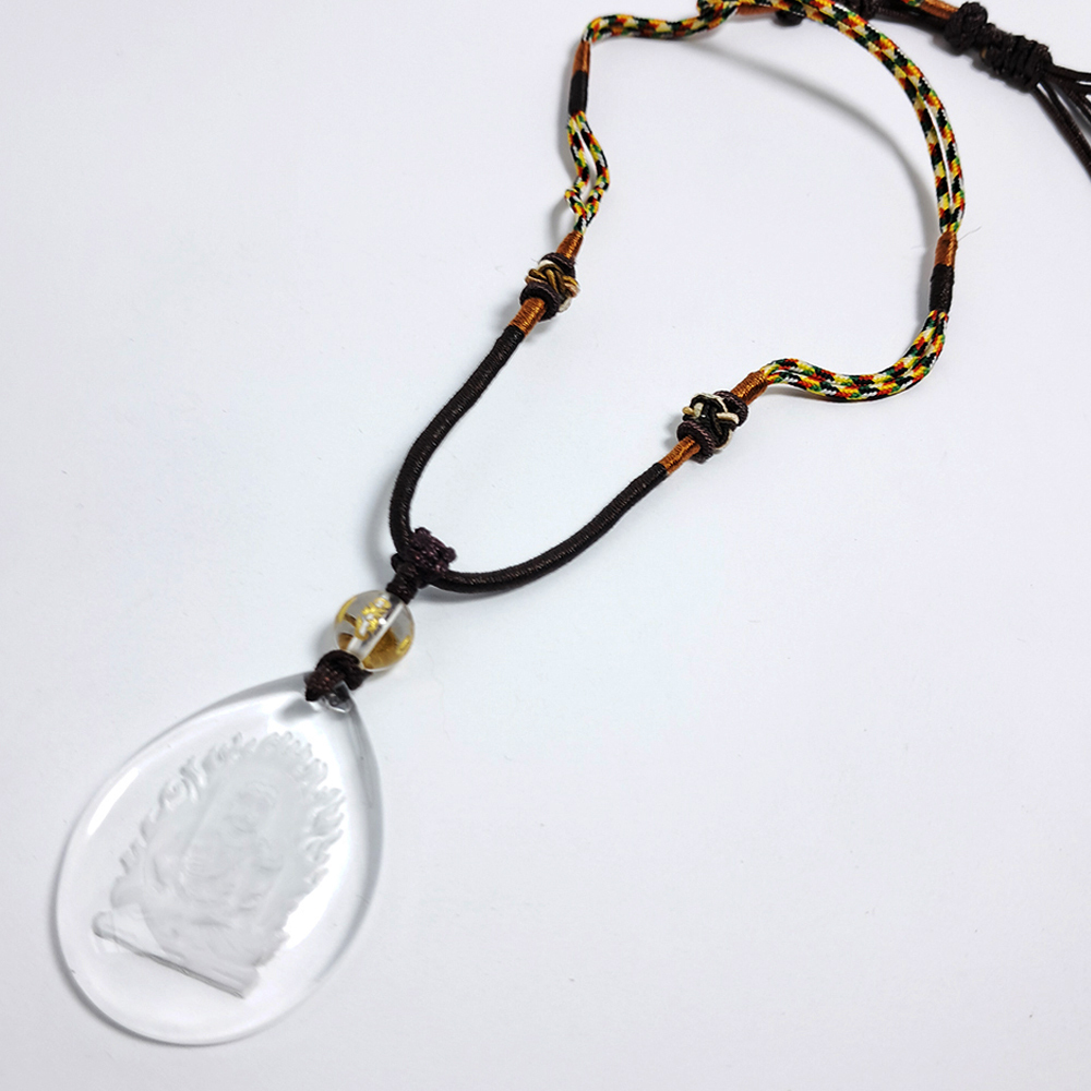 不動明王{水晶}中國結項鍊【十方】134588