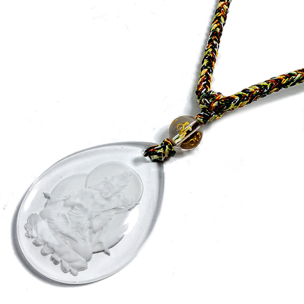 勢至菩薩{水晶}中國結項鍊【十方】134610