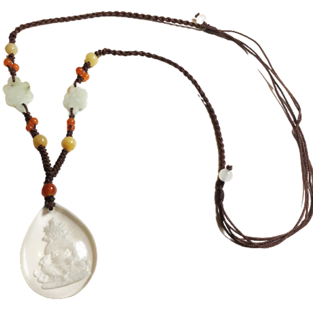  黃財神{水晶}中國結項鍊【十方】134632