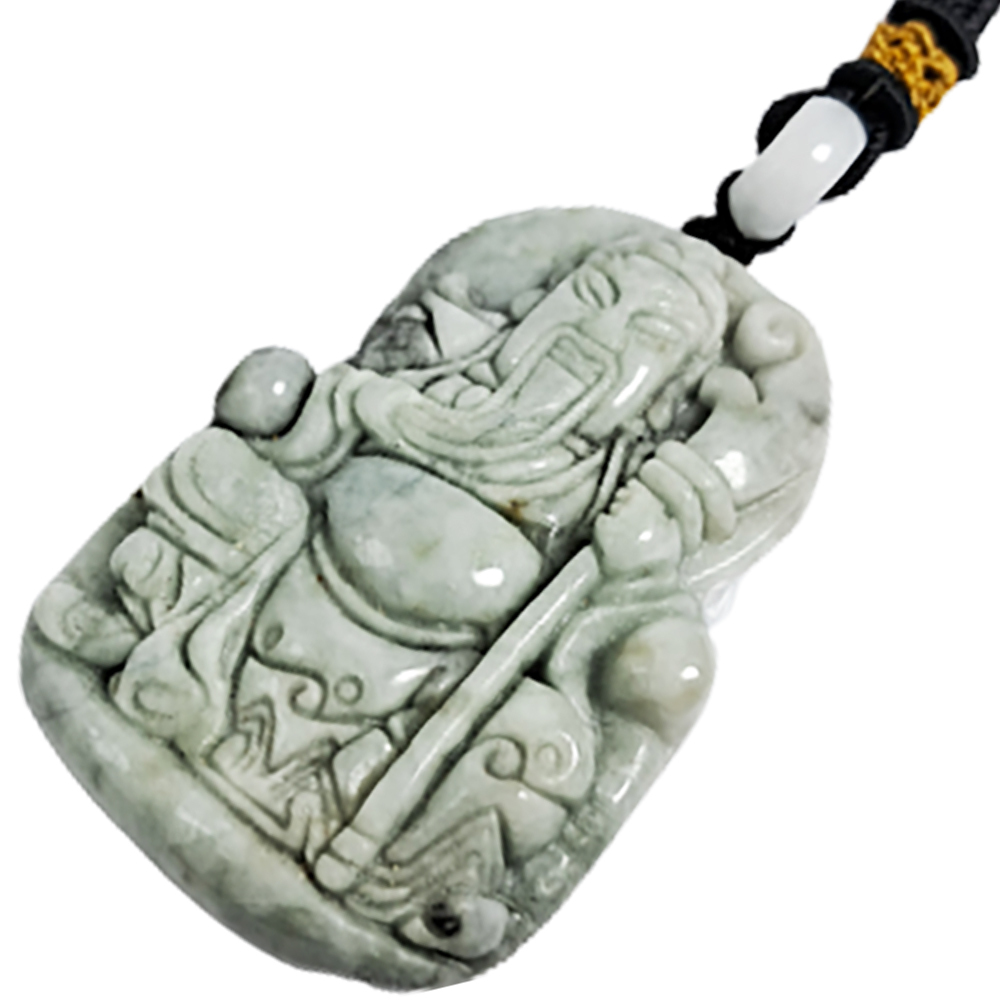 關聖帝君{緬甸玉}玉珮【十方】135377