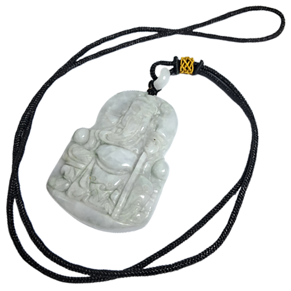 關聖帝君{緬甸玉}玉珮【十方】135420