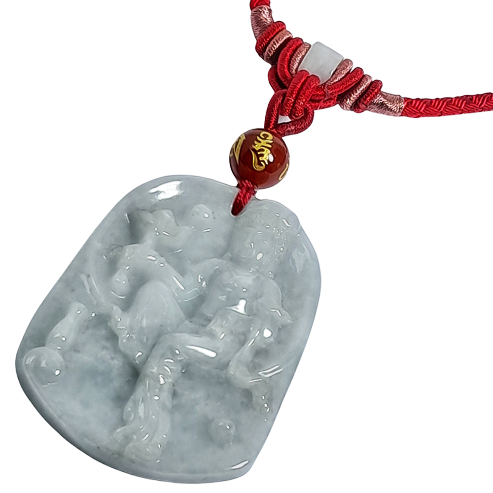 自在觀音{芙蓉}玉珮【十方】137026