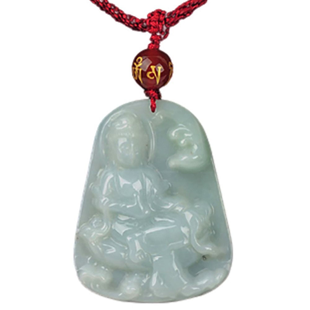 自在觀音{芙蓉}玉珮【十方】137028