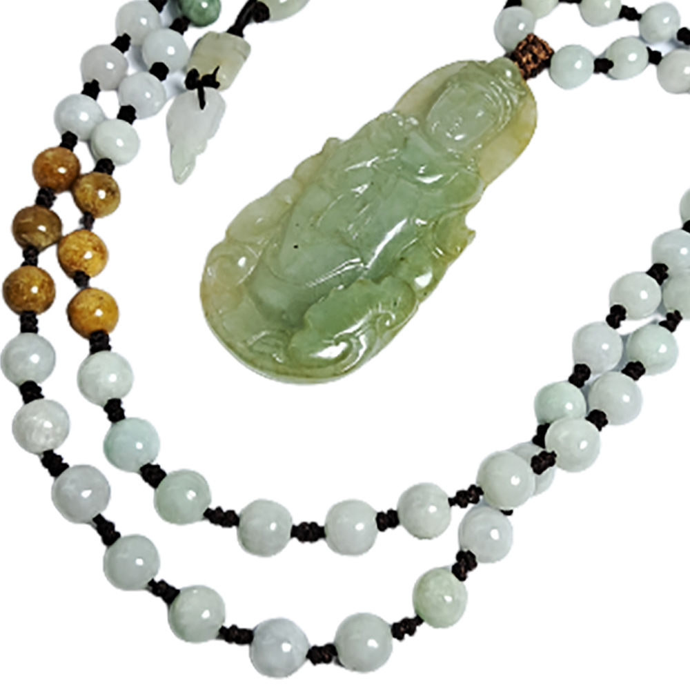 吉祥觀音玉佩項鍊【十方】138968