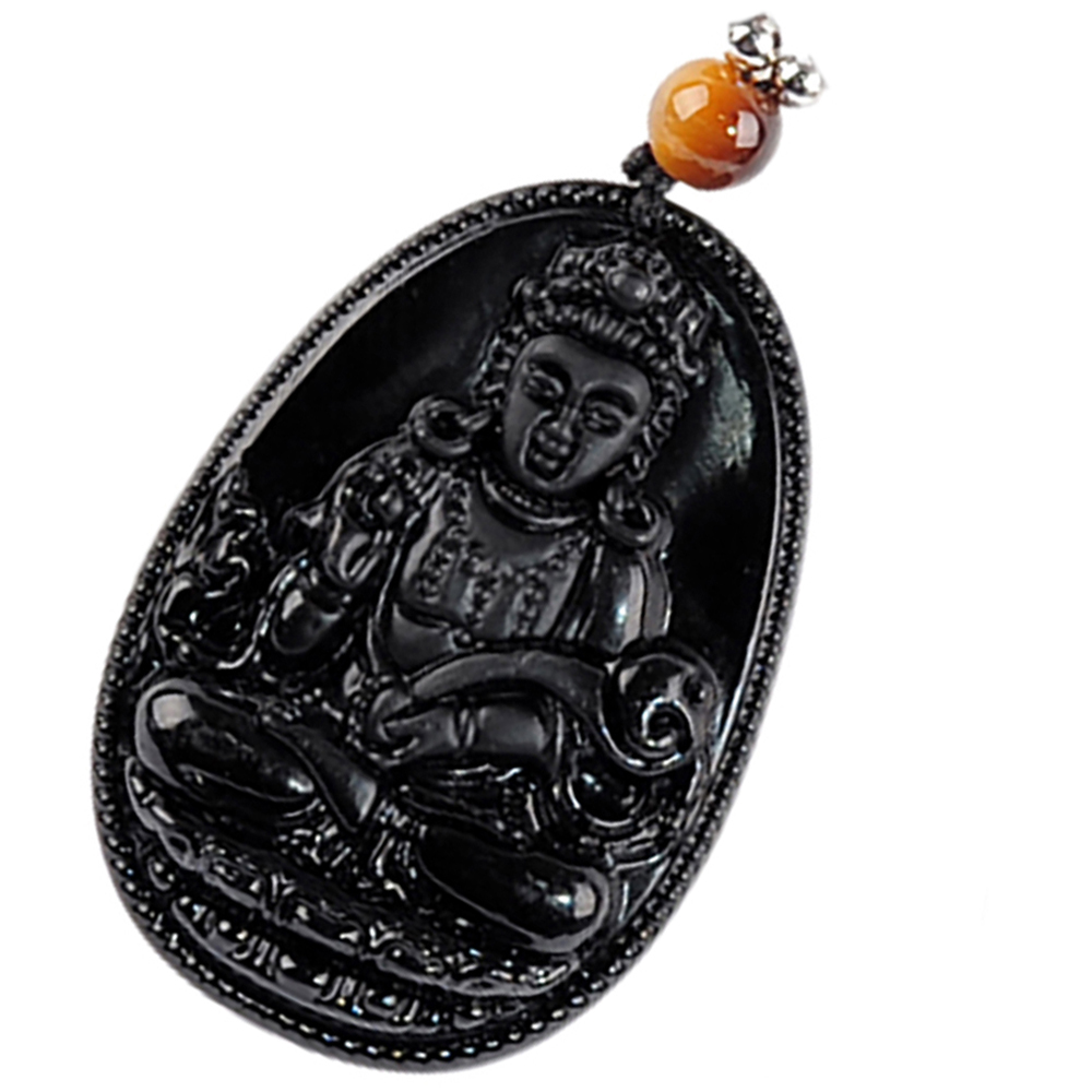 如意觀音黑琉璃項鍊【十方】140657