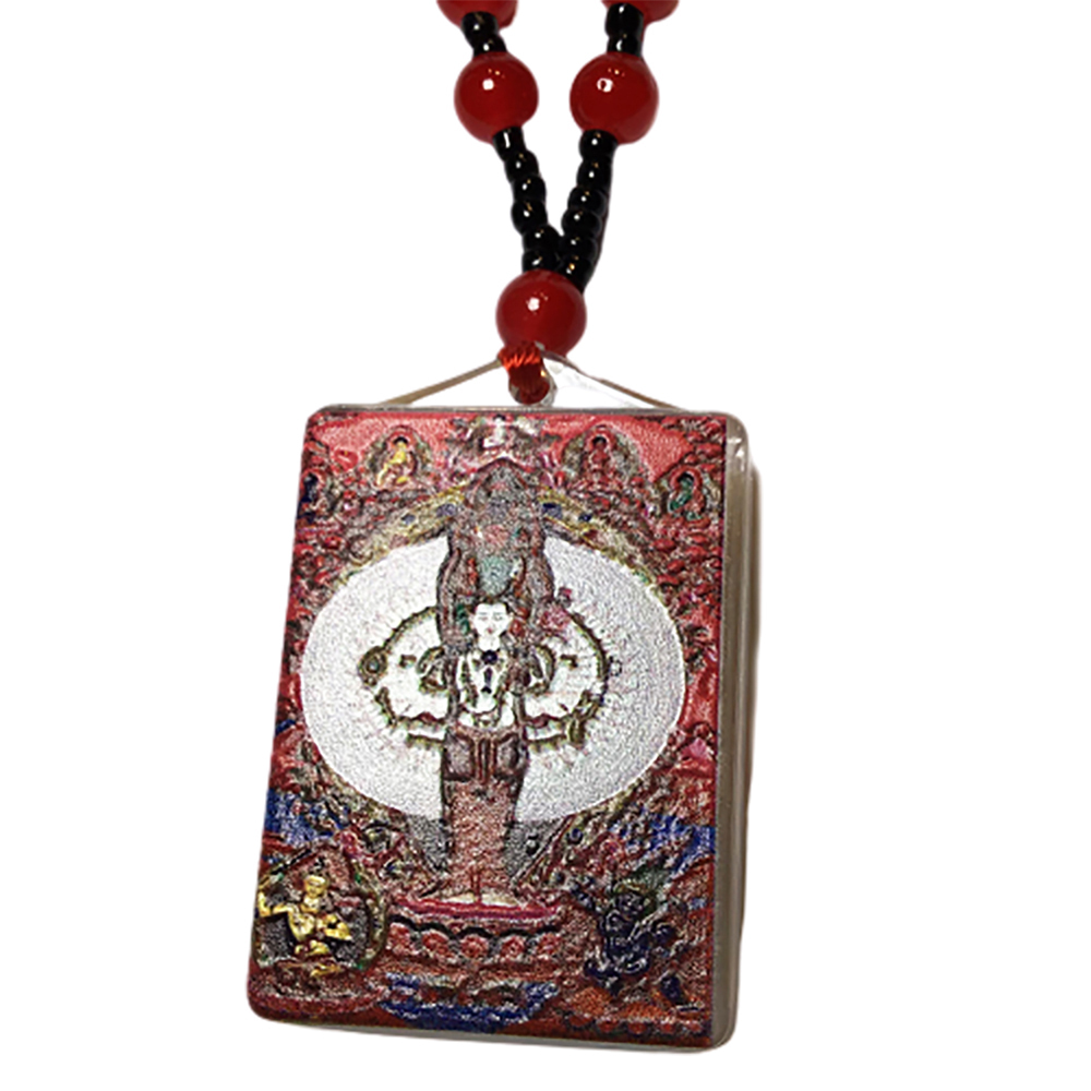 千手觀音{極彩浮雕}琉璃項鍊【十方】148984