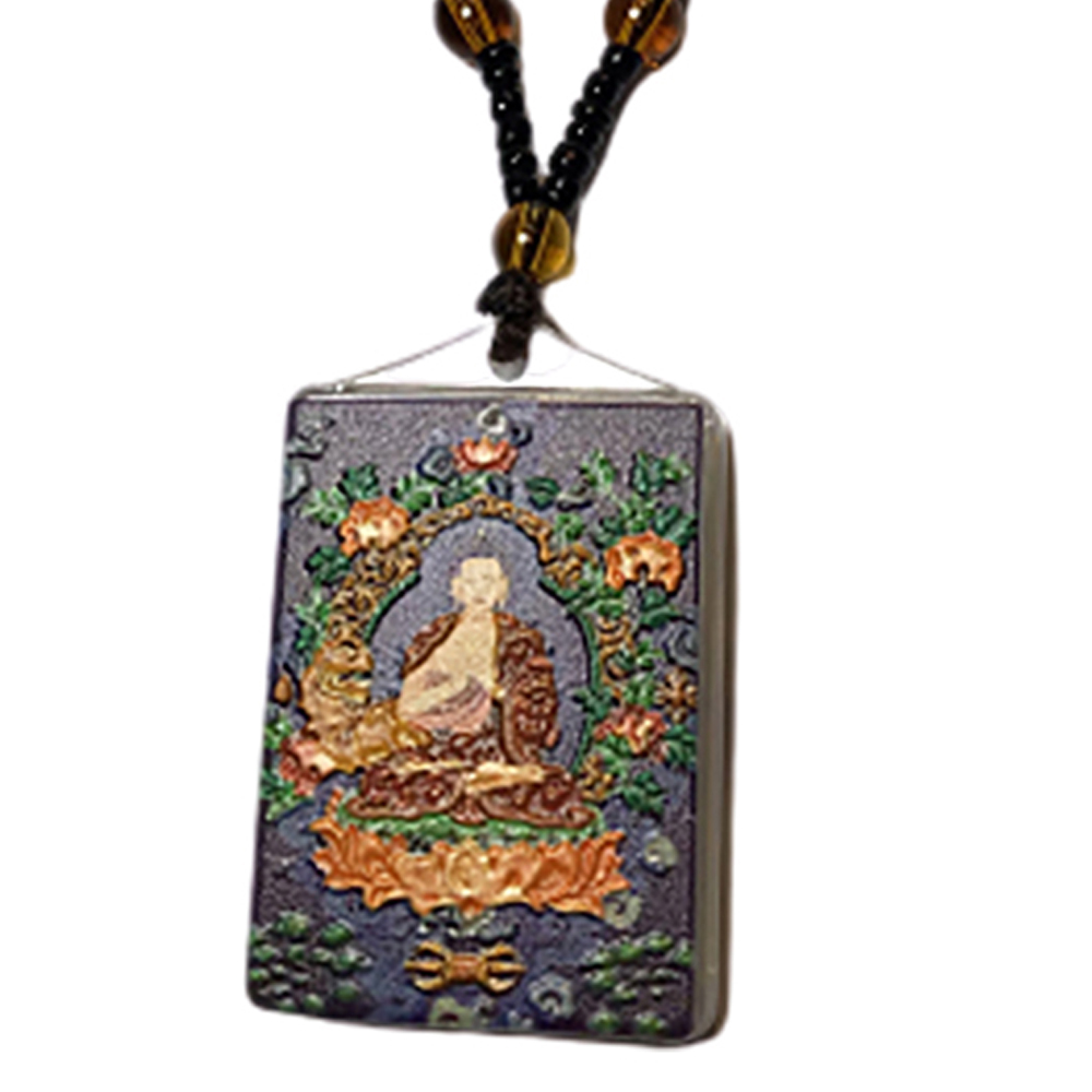 大日如來{極彩浮雕}琉璃項鍊【十方】148993