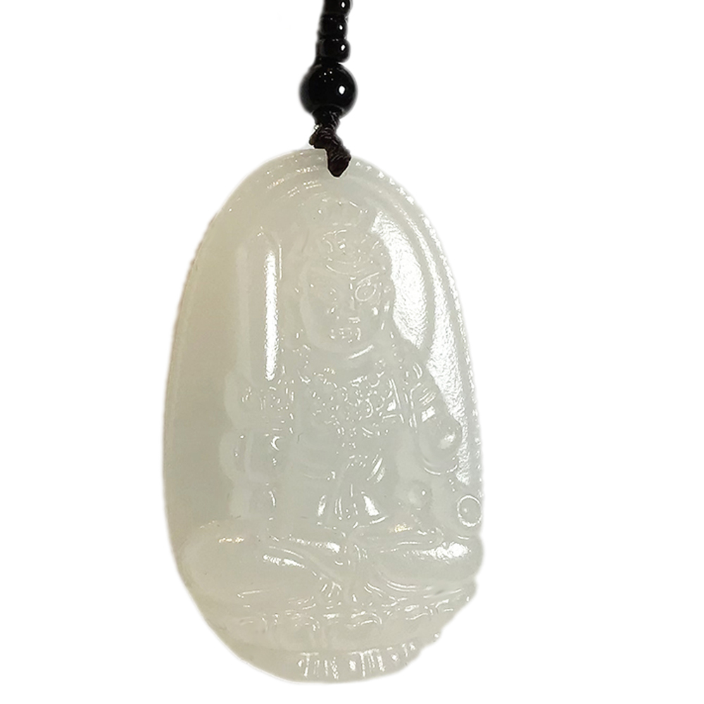 不動明王白玉+黑玉髓項鍊【十方】150273