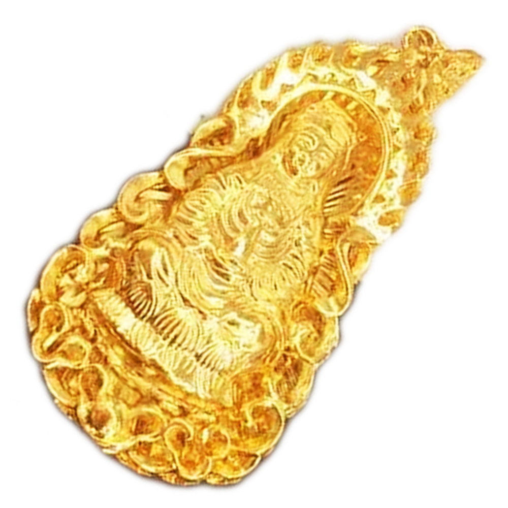 觀音菩薩 越南沙金 墜飾C【十方】149831