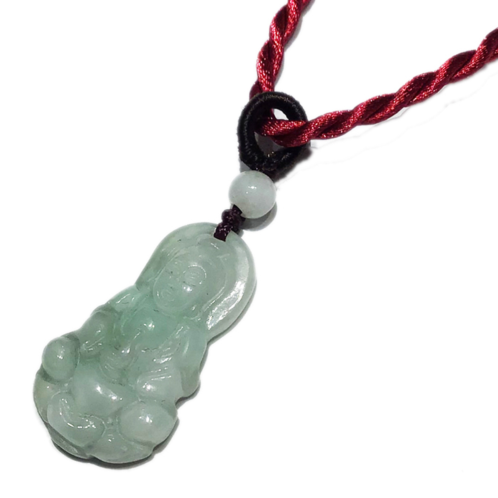 玉觀音項鍊2.2*1.3公分【十方】150747