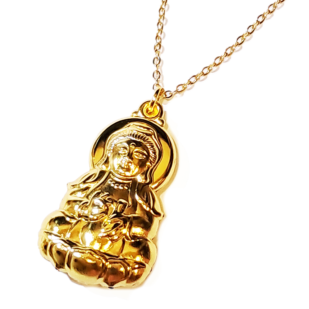 圓滿觀音 沙金 墜飾【十方】151135