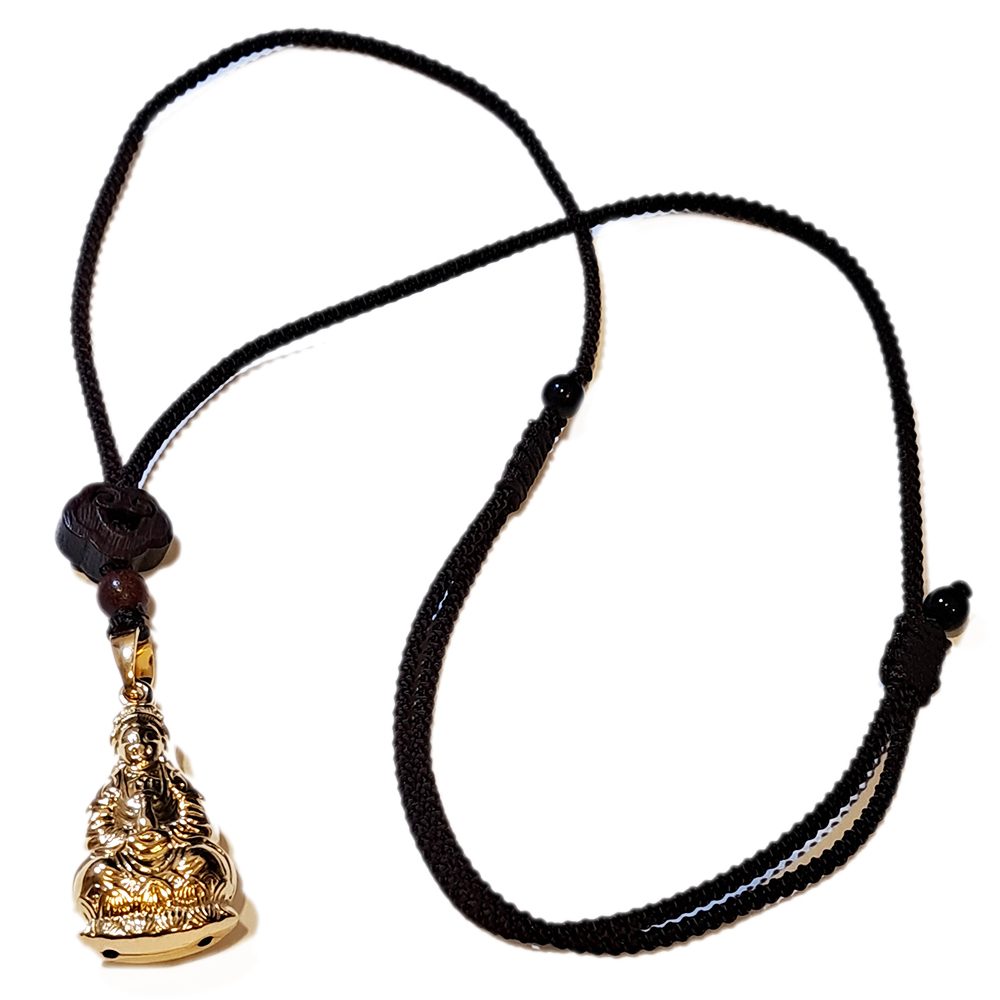 觀音{雙面} 沙金項鍊【十方】151313