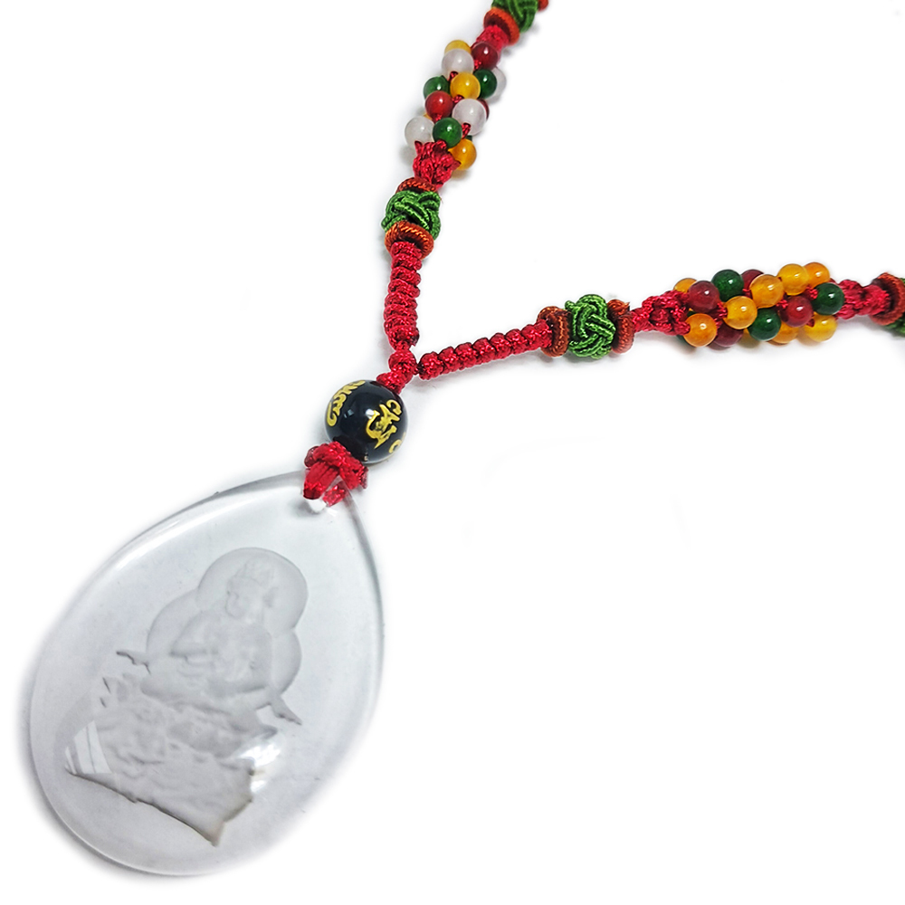 普賢菩薩{水晶}中國結項鍊【十方】152103