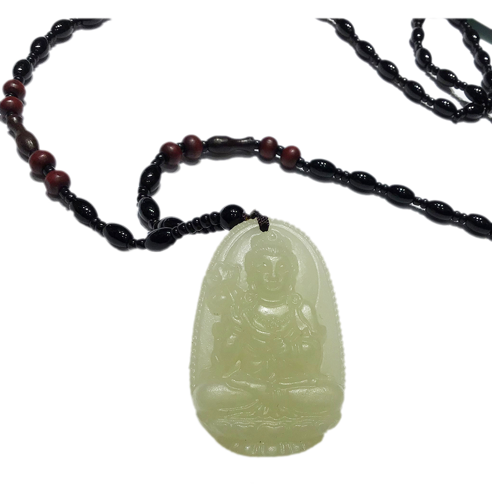 大勢至菩薩黑玉髓項鍊【十方】150405