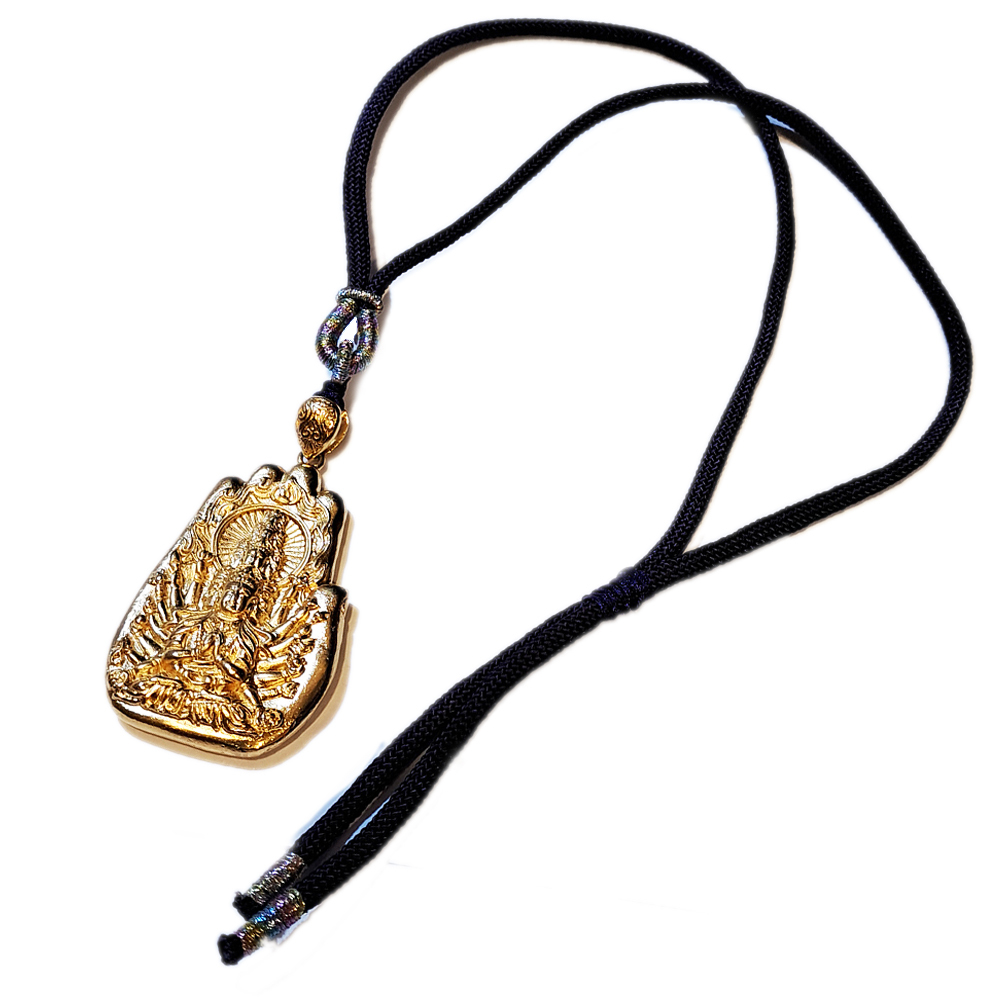 千手觀音 沙金 墜飾【十方】151115