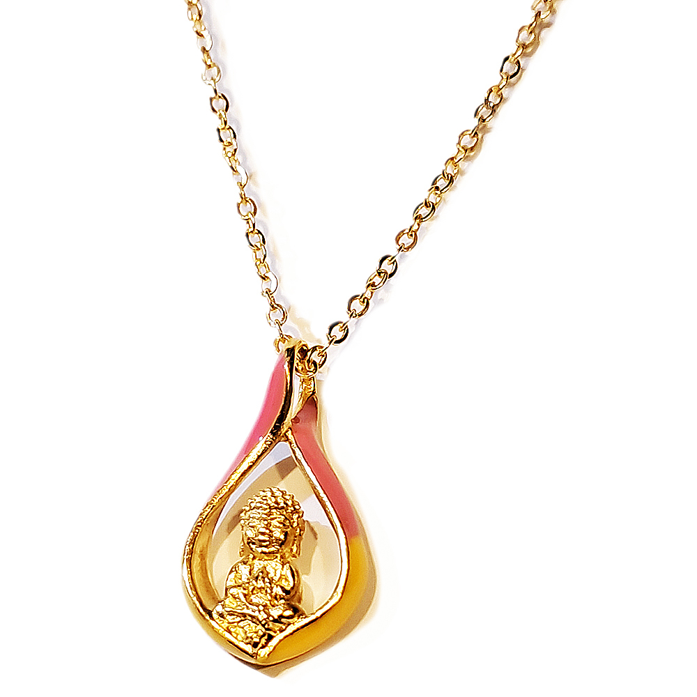 童顏佛{粉} 沙金項鍊【十方】151129