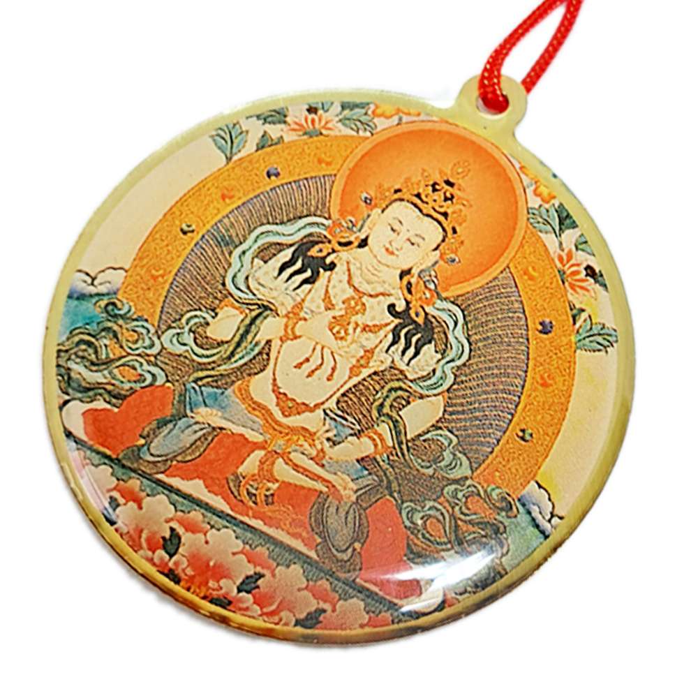 金剛薩埵{彩繪}銅佛牌項鍊【十方】150575