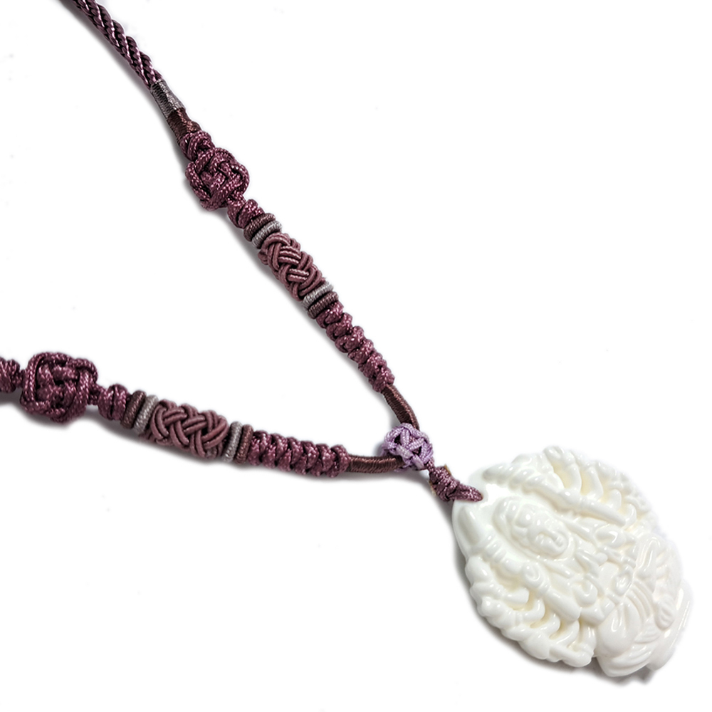 千手觀音硨磲五色線中國結項鍊【十方】152162