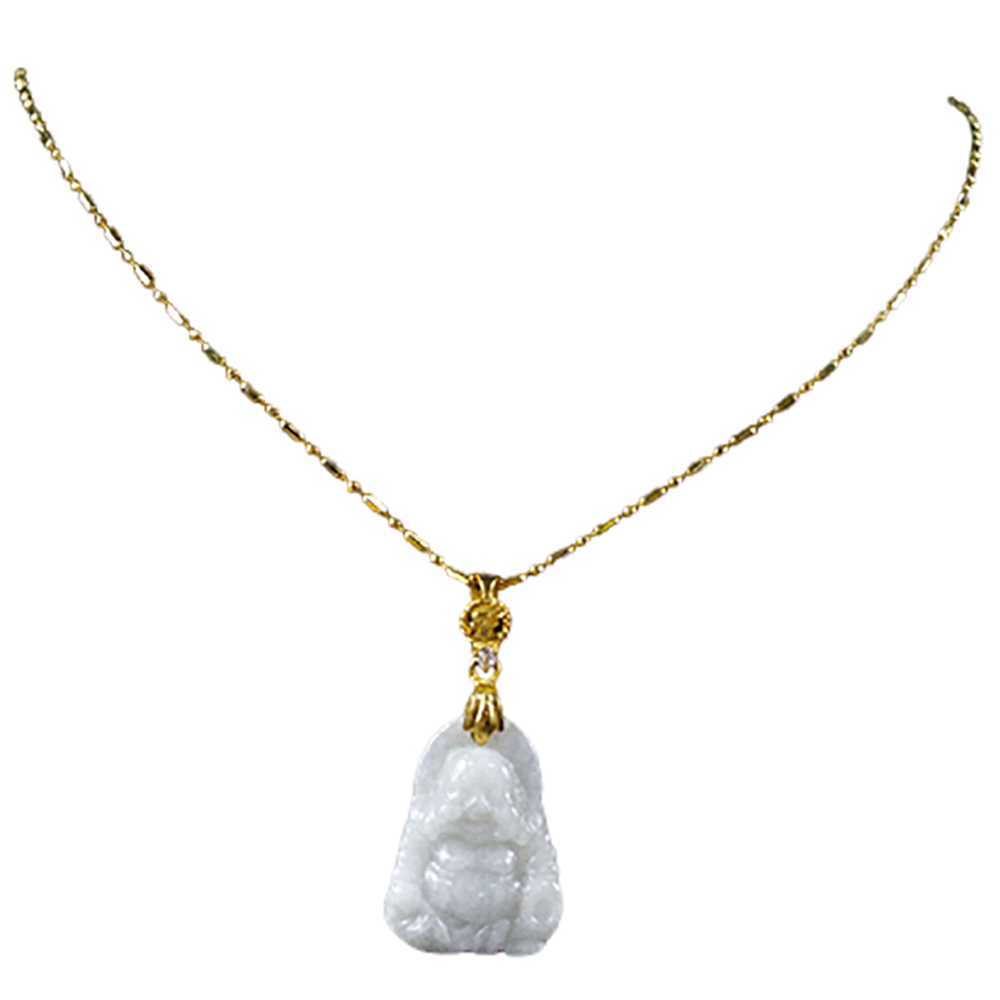 彌勒佛玉佩{微型}項鍊【十方】119786