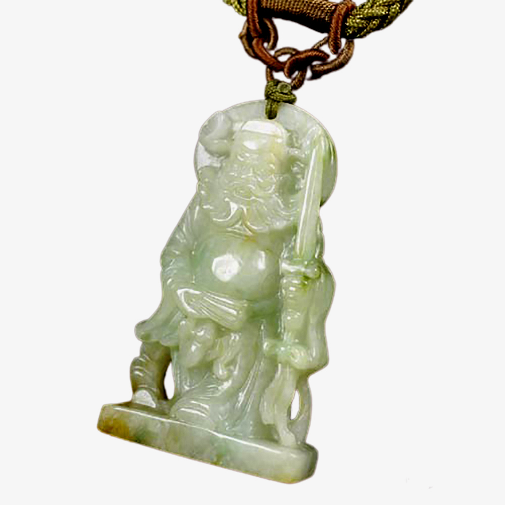 鍾馗三彩玉佩項鍊【十方】119462