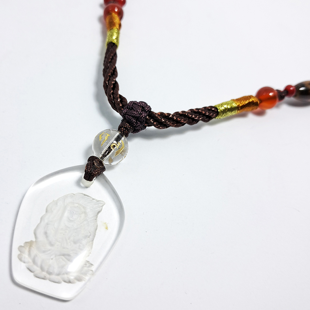 不動明王{雞}水晶S中國結項鍊【十方】126925