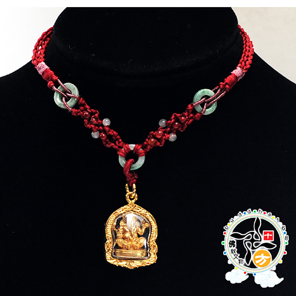 金象鼻財神中國結項鍊【十方】131395