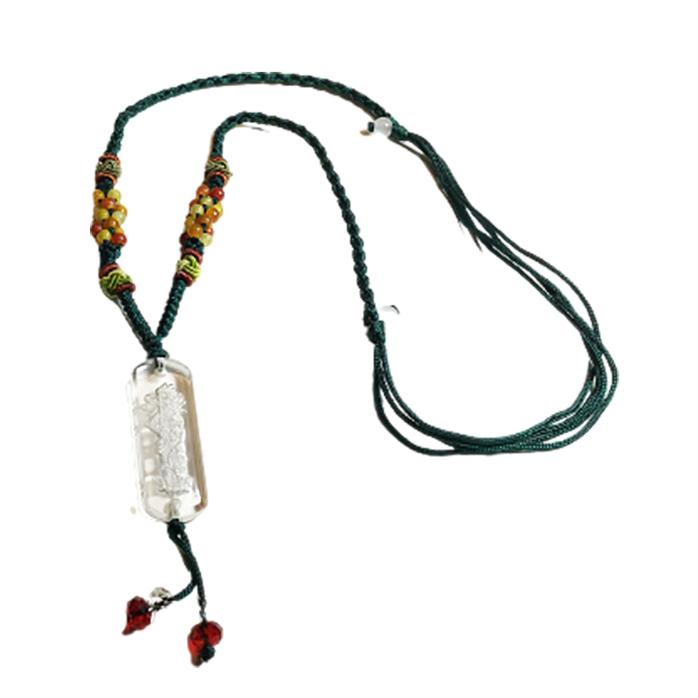 不動明王{水晶}長方中國結項鍊【十方】134482