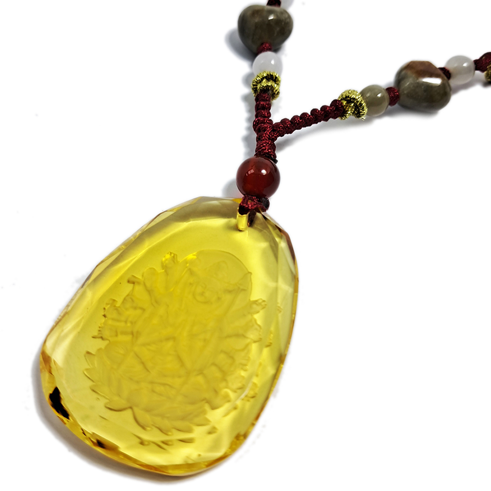 千手觀音{黃晶}中國結項鍊【十方】134489