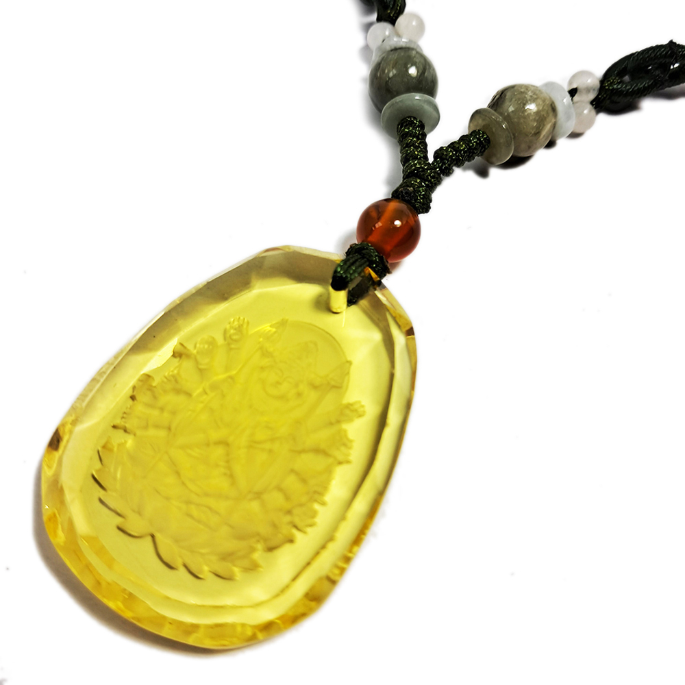 千手觀音{黃晶}中國結項鍊【十方】134487