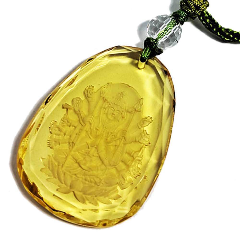 千手觀音{黃晶}中國結項鍊【十方】134497