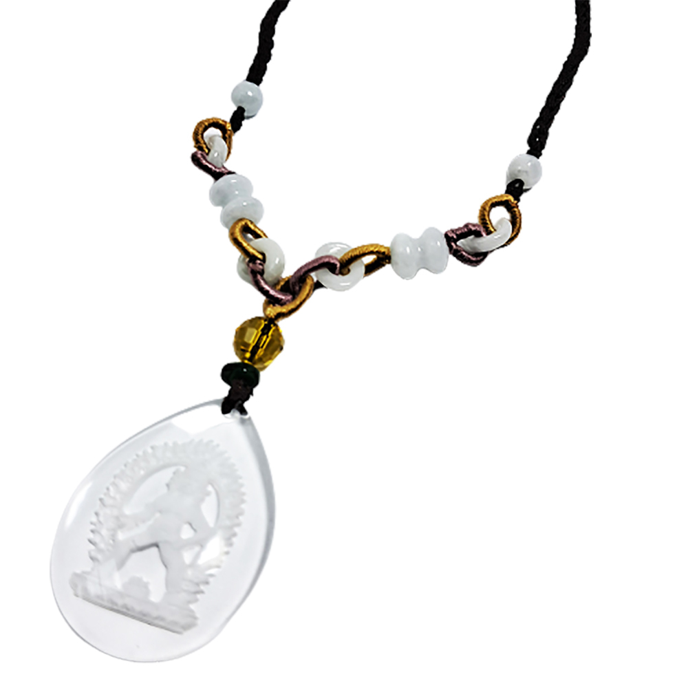 黑財神{水晶}中國結項鍊【十方】134524