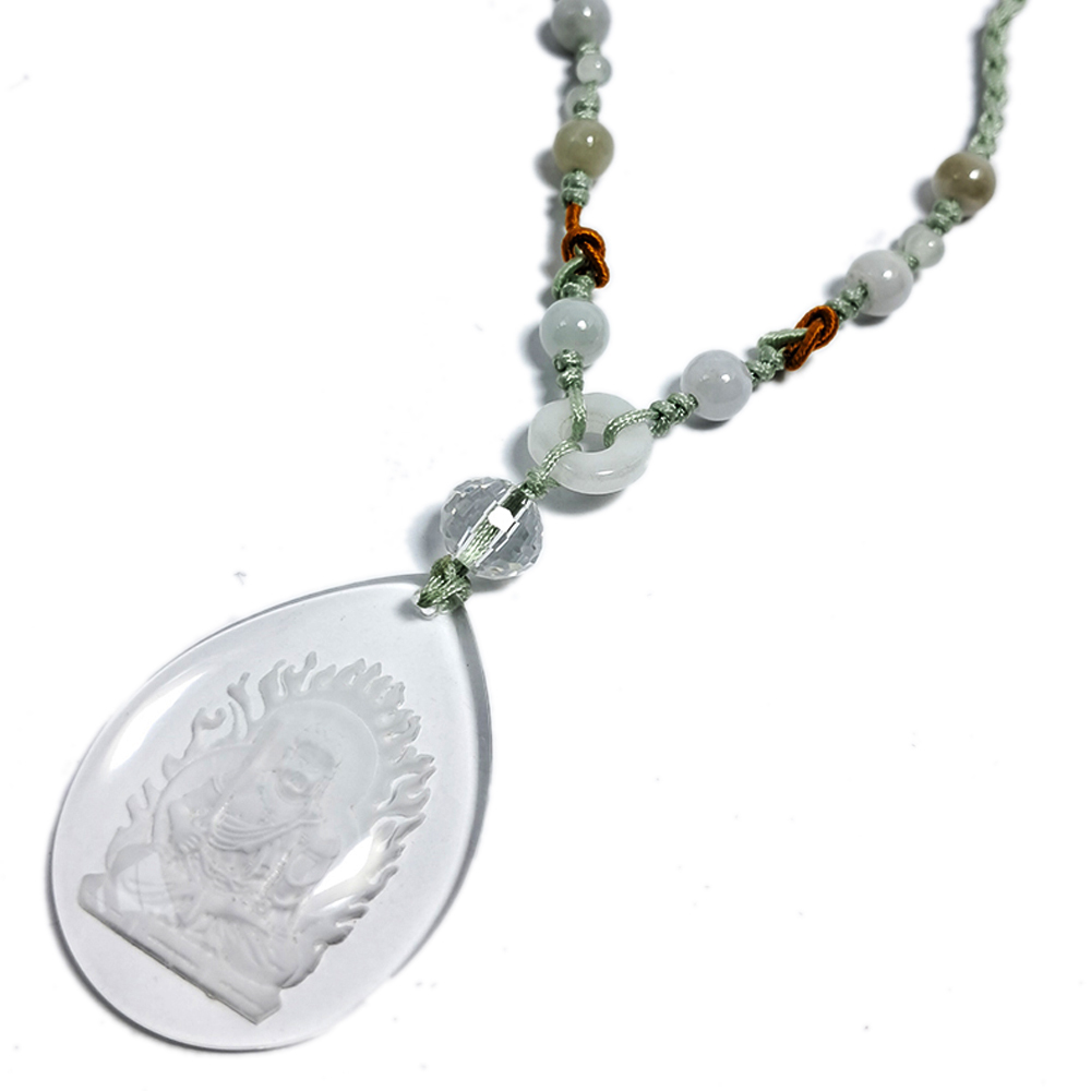 不動明王{水晶}中國結項鍊【十方】134582