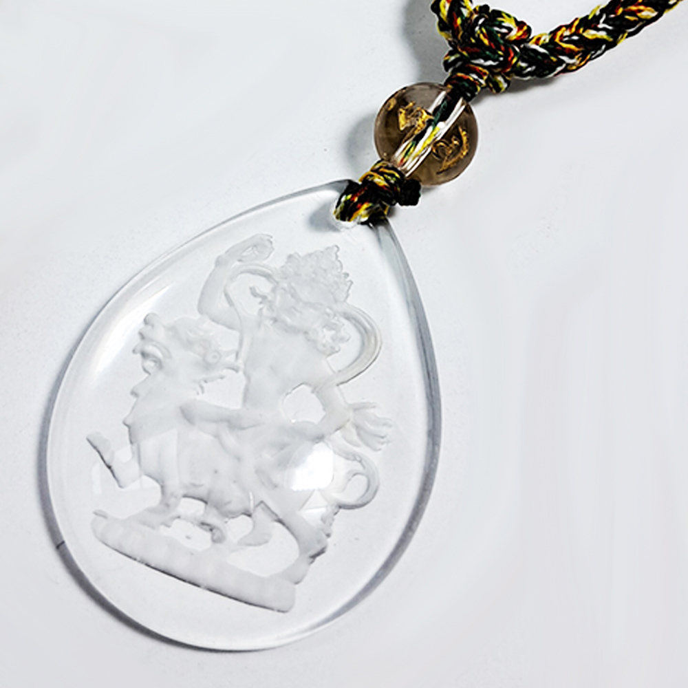 綠財神{水晶}中國結項鍊【十方】134584