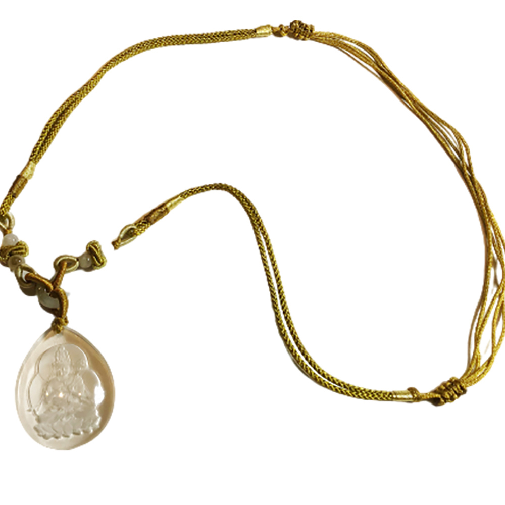 勢至菩薩{水晶}中國結項鍊【十方】134616