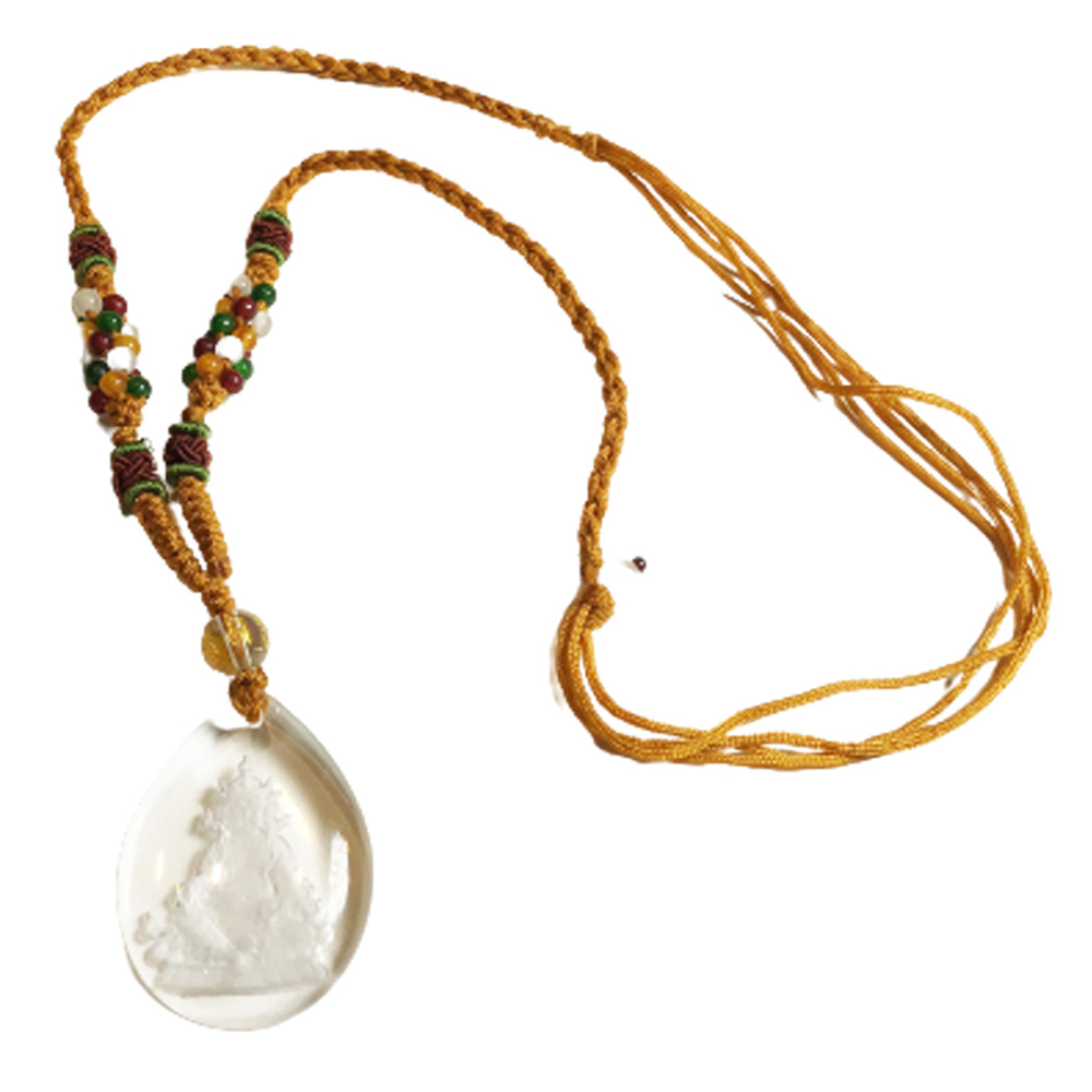 黃財神{水晶}中國結項鍊【十方】134628